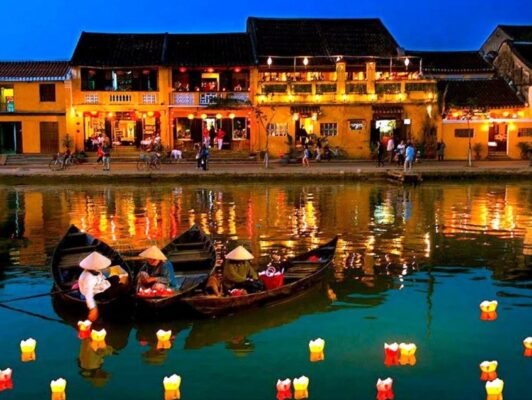 Phố cổ Hội An về đêm tour du lịch quảng bình đà nẵng