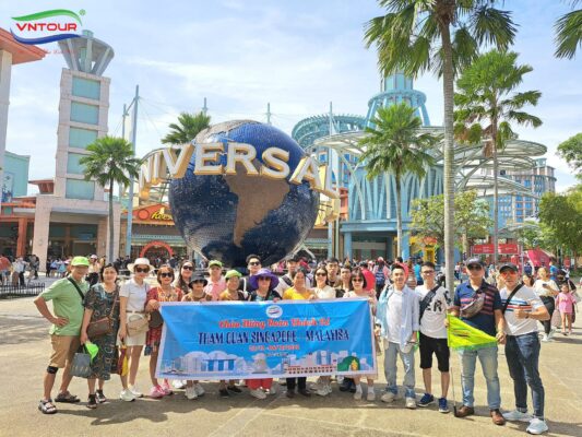 Công viên Universal Studio tour du lịch singapore - malaysia