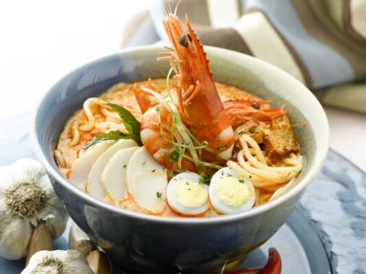 món ngon singapore Bún Laksa