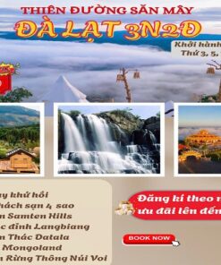 tour du lịch đà lạt 3 ngày 2 đêm từ Đà Nẵng